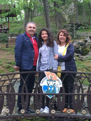 Sevgili eim ve kk kzm Selen ile Giresun Kalesi'nde (2016)